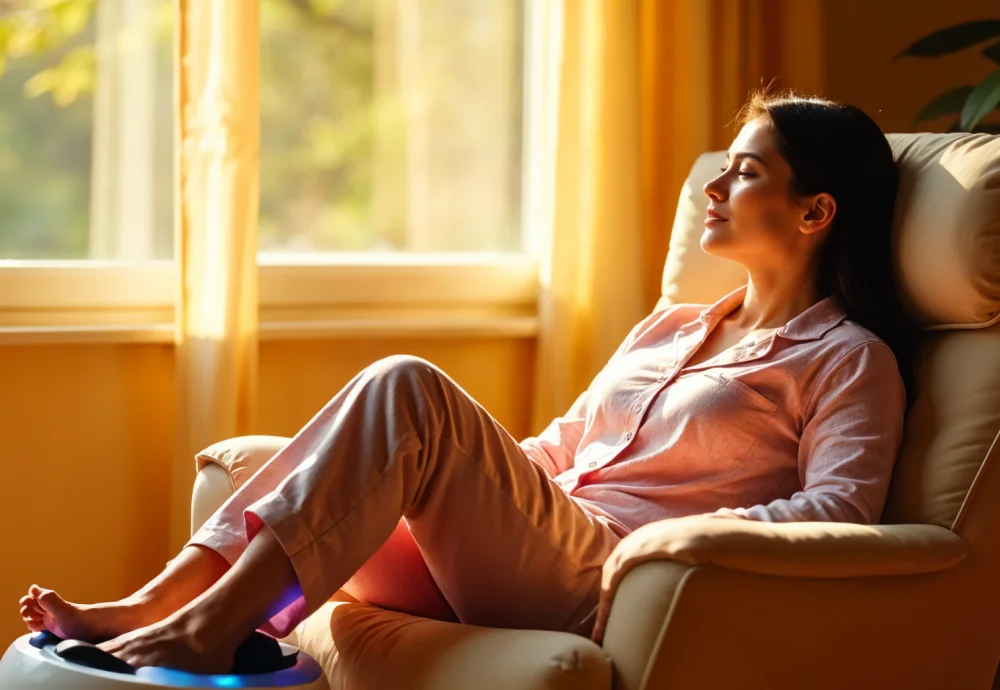 shiatsu foot massager with heat